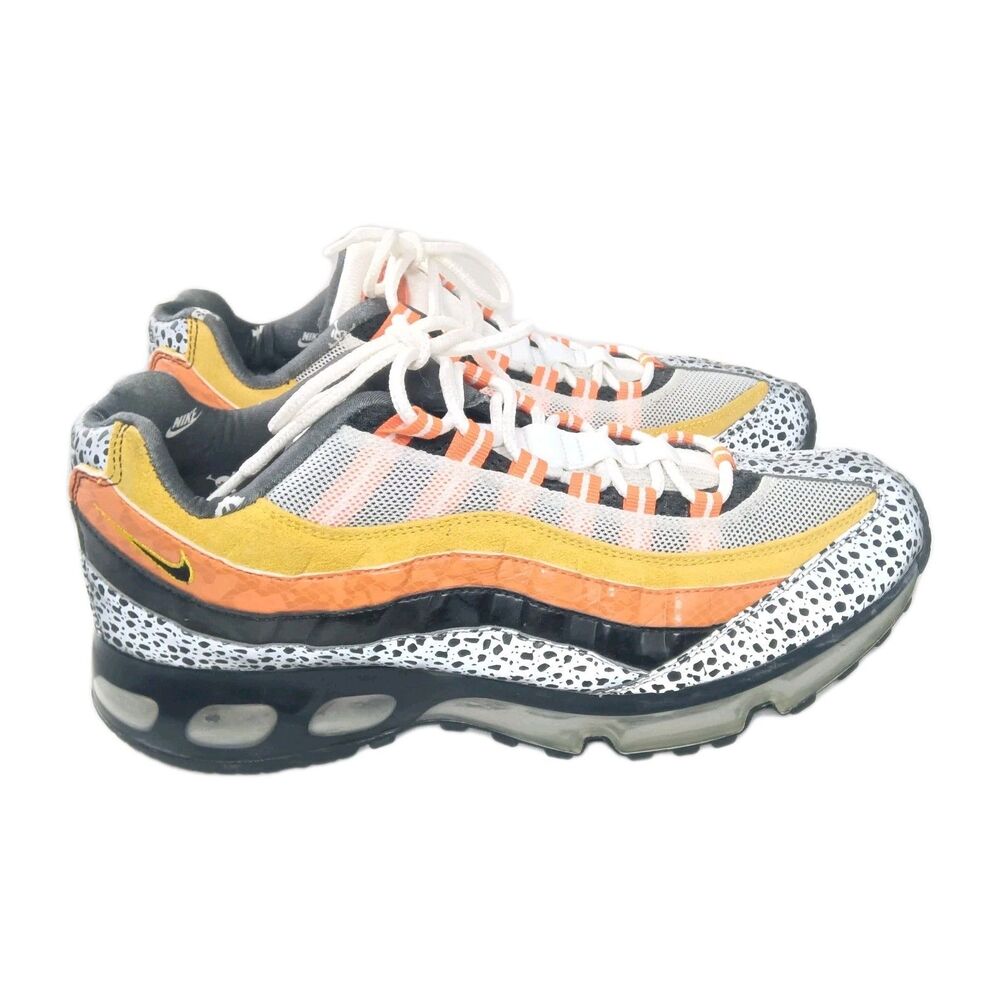 Vintage Nike Air Max 95 360 Safari Shoes Men's Size 10 Multicolor 2007